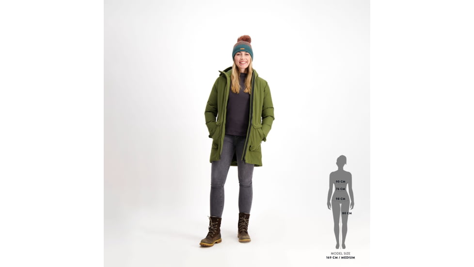 SCOTT Tech Parka Jacket - Womens, Fir Green, 2XS, 4001207340004