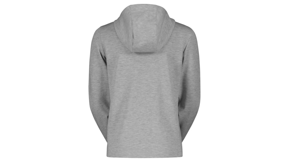 SCOTT Tech Zip Hoody - Womens, Grey Melange, Small, 4032911920008