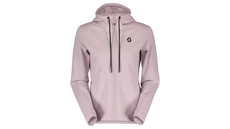 SCOTT Tech Zip Hoody - Womens, Sweet Pink, Small, 4032917339008