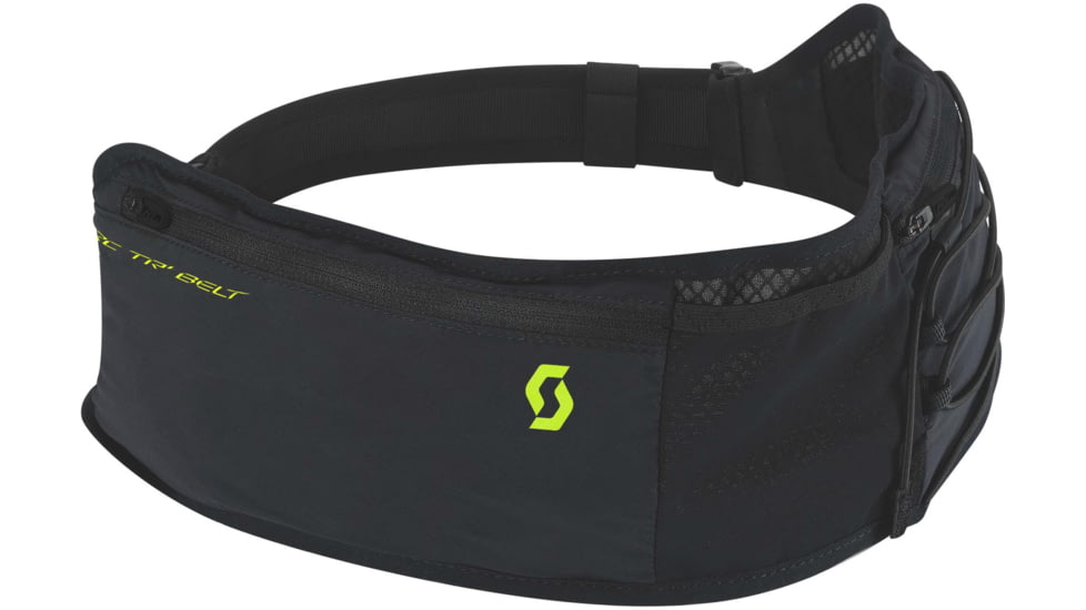 SCOTT Trail RC TR Belt, Caviar Black/Sulphur Yellow, 2758315017222