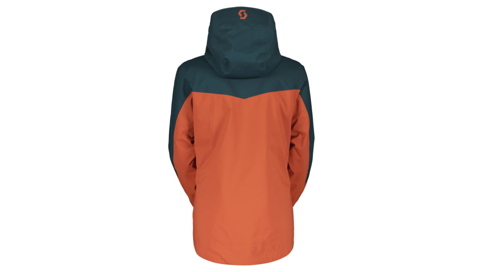 SCOTT Ultimate DRX Jacket - Womens, Earth Red/Aruba Green, Medium, 2918687369008