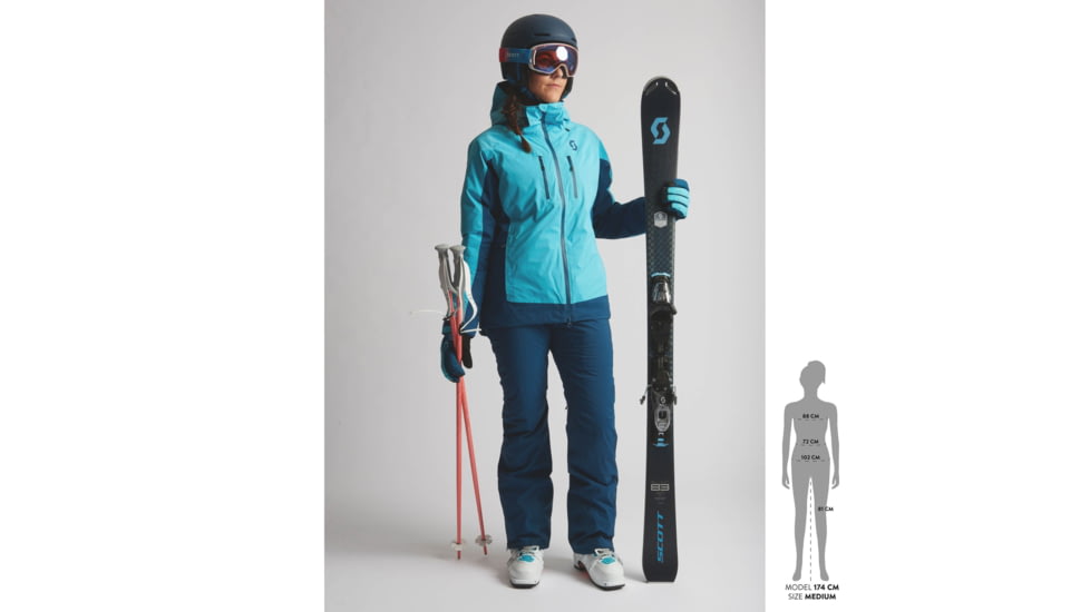 SCOTT Ultimate DRX Pants - Womens, Aruba Green, Small, 2777177334007