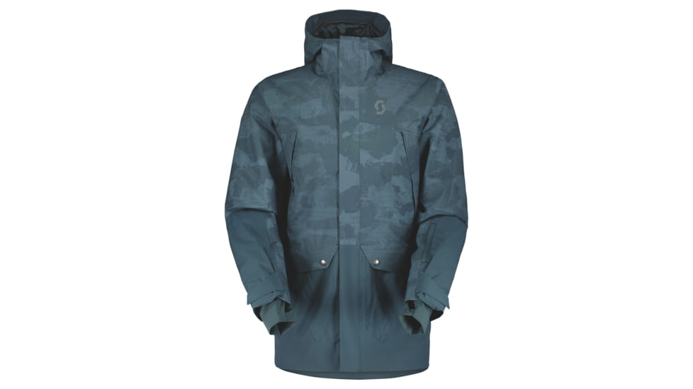 SCOTT Ultimate Dryo Plus Jacket - Mens, Aruba Green Print, Medium, 2918577363007