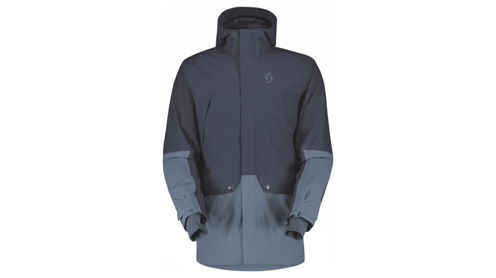 SCOTT Ultimate Dryo Plus Jacket - Mens, Dark Blue/Metal Blue, 2XL, 2918577367010