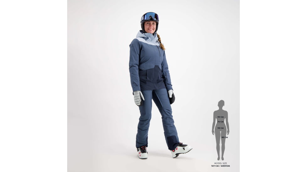 SCOTT Ultimate Dryo Plus Jacket - Womens, Glace Blue/Metal Blue, 2XS, 2918707370005