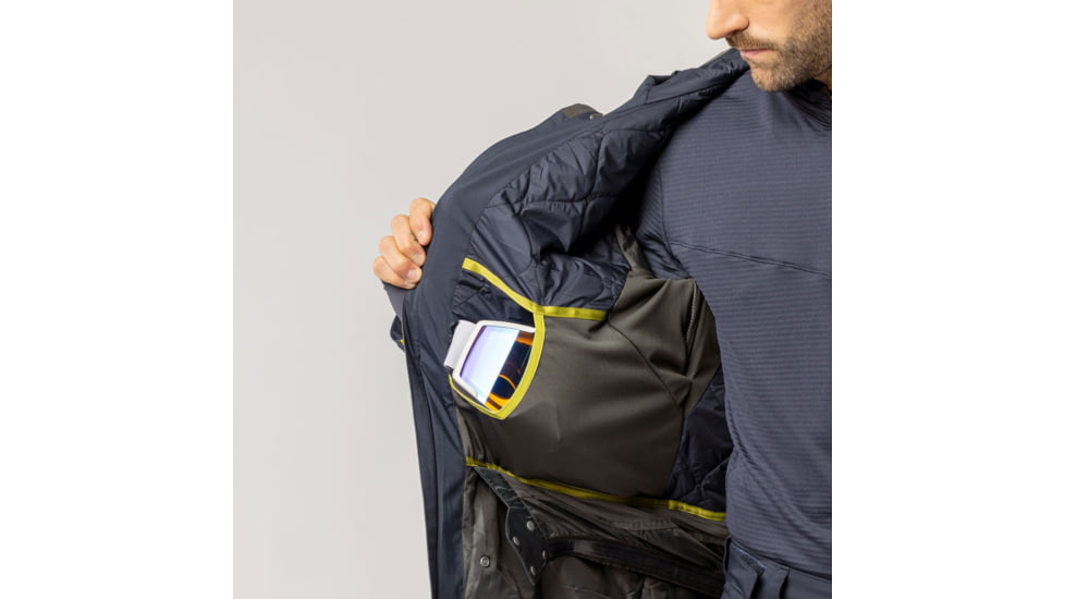 SCOTT Ultimate Dryo Ripstop Jacket - Mens, Shadow Grey/Meadow Green, 2XL, 4198997858014