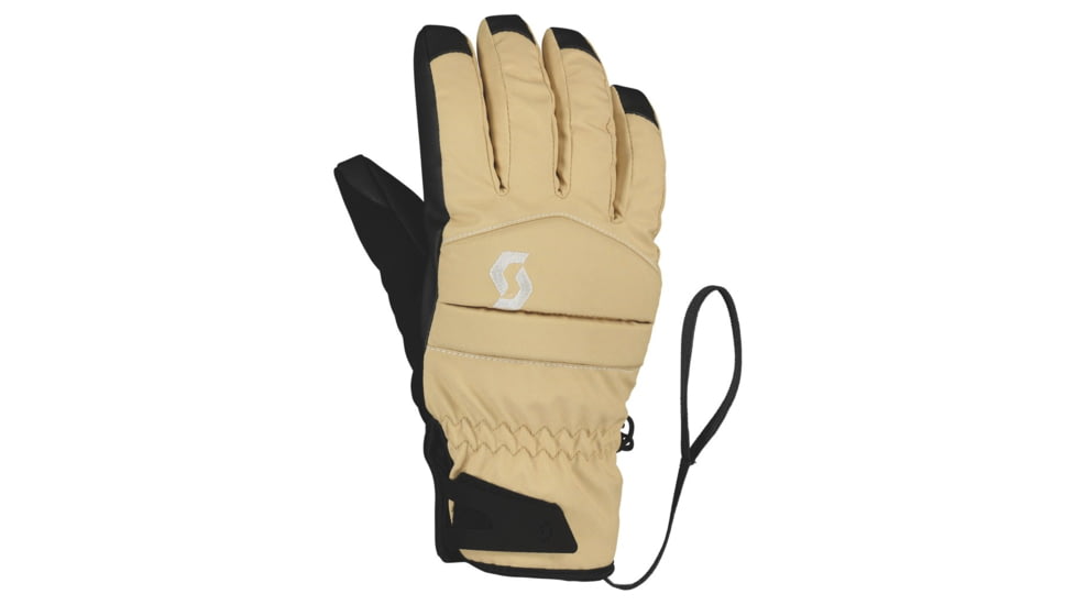 SCOTT Ultimate Hybrid Gloves - Womens, Cream Beige/Black, Medium, 2919057384008
