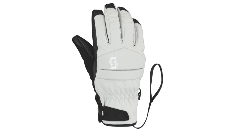 SCOTT Ultimate Hybrid Gloves - Womens, Light Grey/Black, Medium, 2919051288008