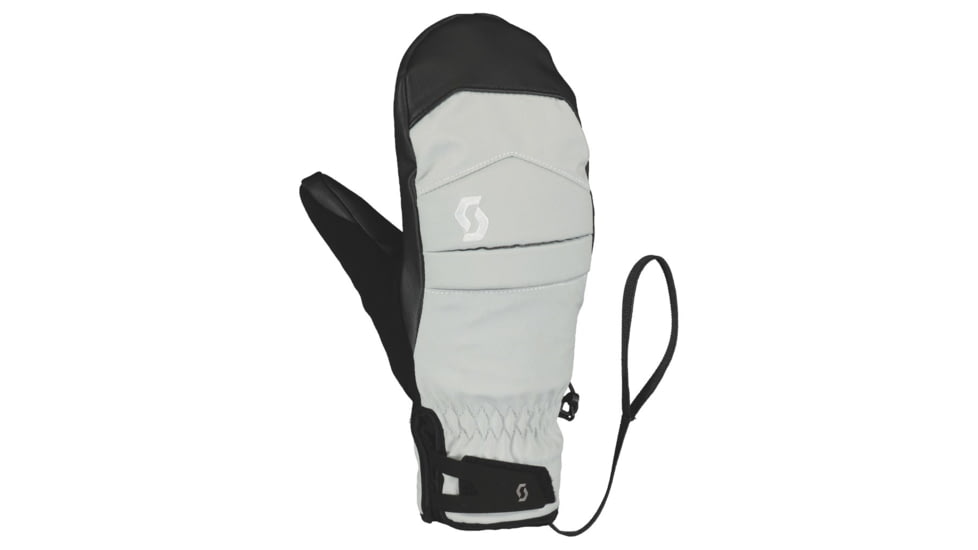 SCOTT Ultimate Hybrid Mittens - Womens, Light Grey/Black, Medium, 2919071288008