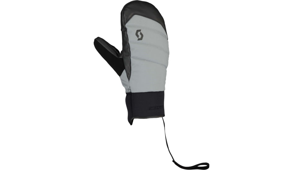 SCOTT Ultimate Primaloft Mitten, Slate Grey/Black, Small, 2837456866006