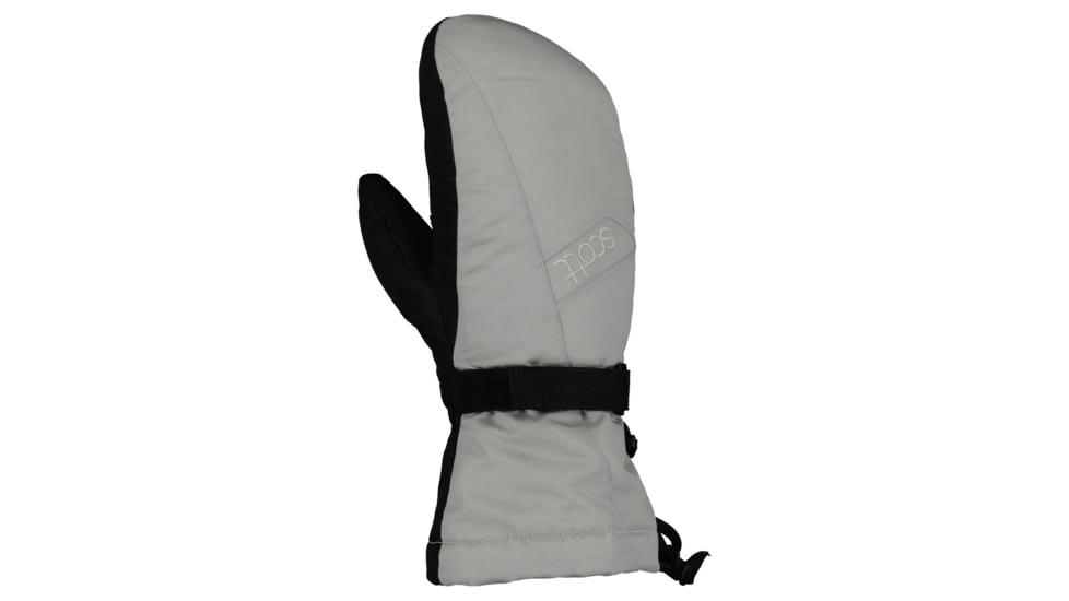 SCOTT Ultimate Warm Mittens - Womens, Light Grey/Black, Large, 2779521288008
