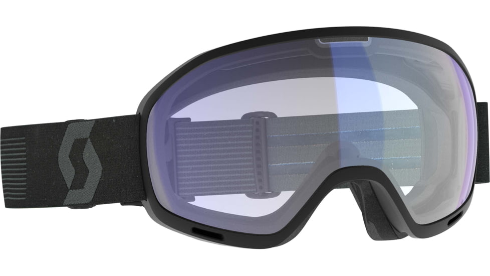SCOTT Unlimited II OTG Illuminator Goggle, Mineral Black/Illuminator Blue Chrome, 2718237413342