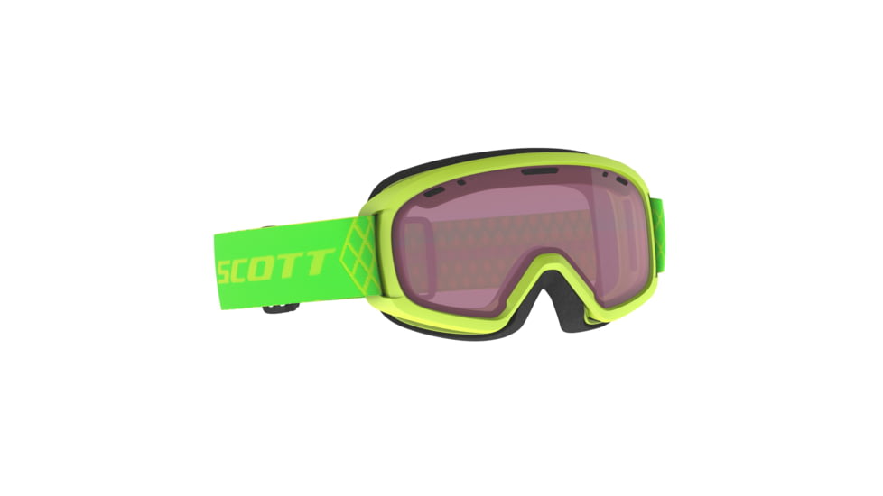 SCOTT Witty Goggle - Junior, High Viz Green/Enhancer, 2718276633004