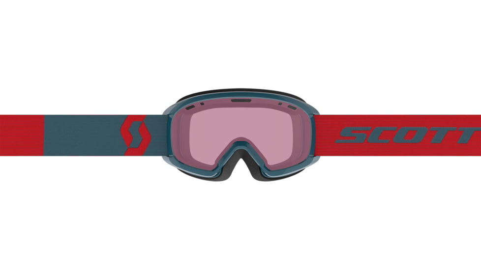 SCOTT Witty Goggle - Junior, Neon Red/Aruba Green/Enhancer, 2718277411004