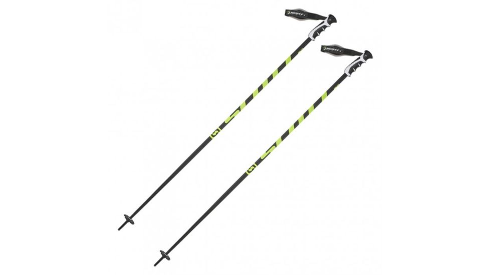 SCOTT World Cup Strike Ski Pole, Black, 48in, 2633560001079