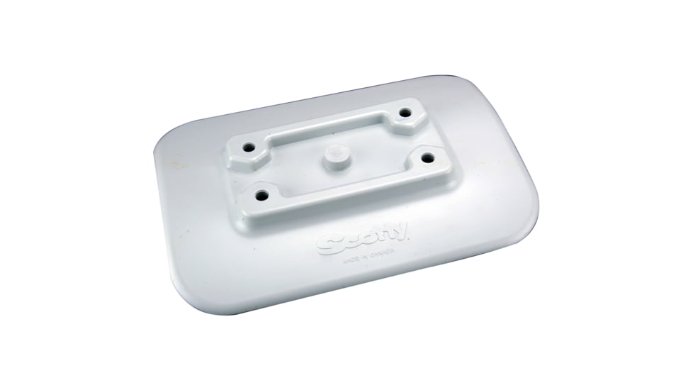 Scotty 341-GR Glue-On Mount Pad f/Inflatable Boats - Gray 42028