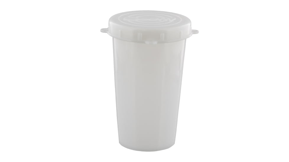 Scotty 651 Bait Jar w/ Quick Lock Threaded Lid, 1 Litre, Natural, 0651