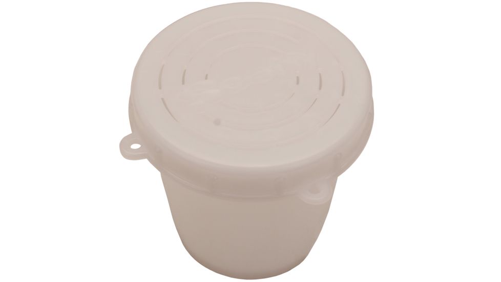 Scotty 650 Bait Jar w/ Quick Lock Threaded Lid, 0,5 Litre, Natural, 0650