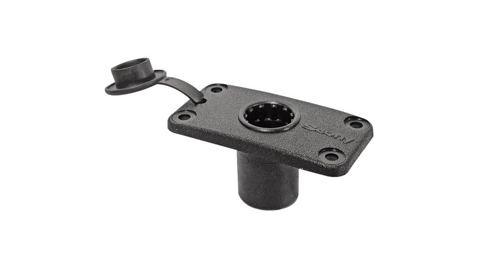 Scotty Flush Deck Mount with Raincap, 8410901100