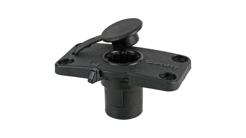 Scotty Locking Flush Mount With Rain Cap, 790451