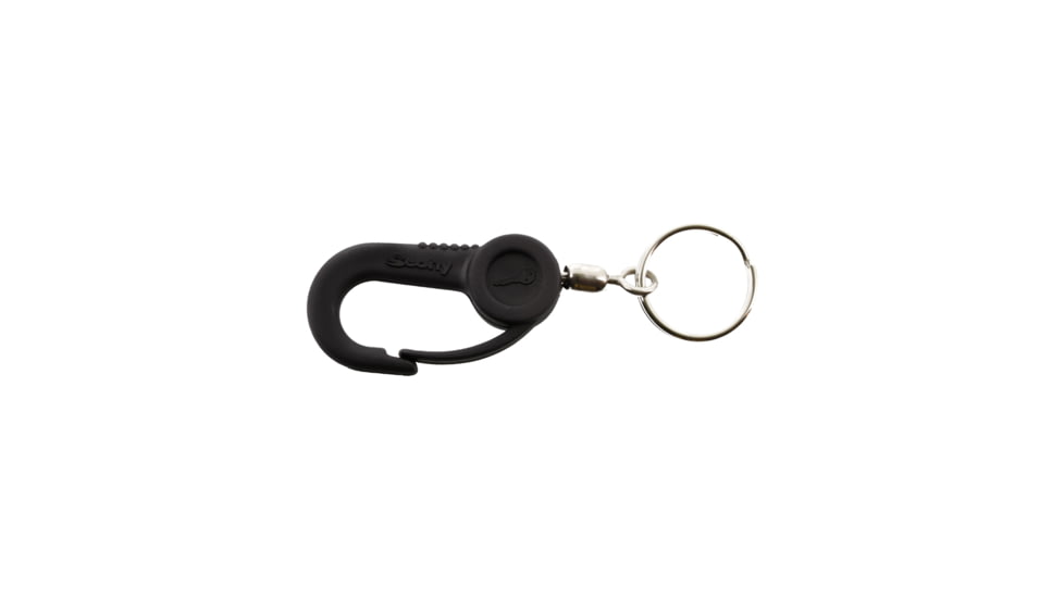 Scotty Snap Hook Key Chain, Black, 3010-BK