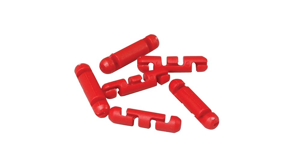 Scotty Stopper Beads for Braided Line Red 24/PK, Red 620080