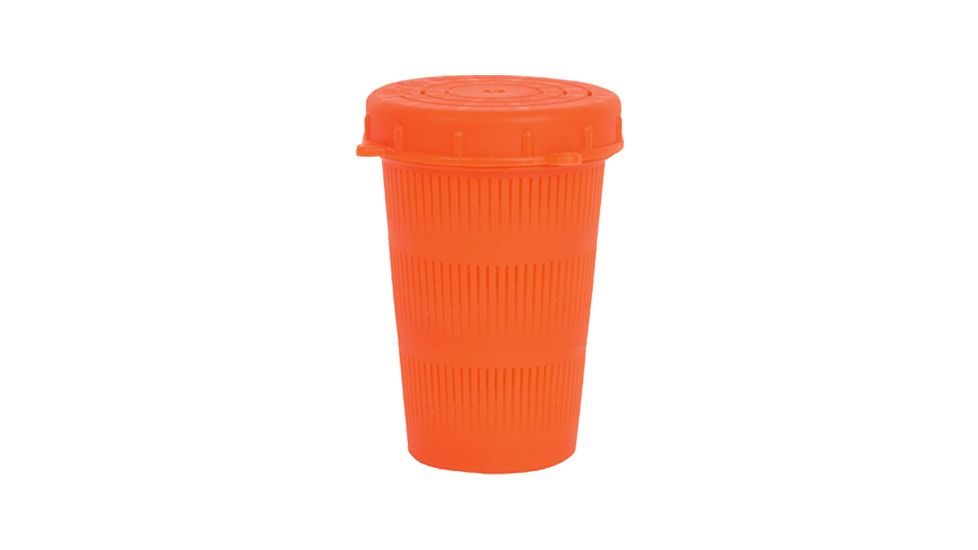 Scotty Vented Bait Jar, 1 Liter, Flour. Orange, New Condition SCT-0677