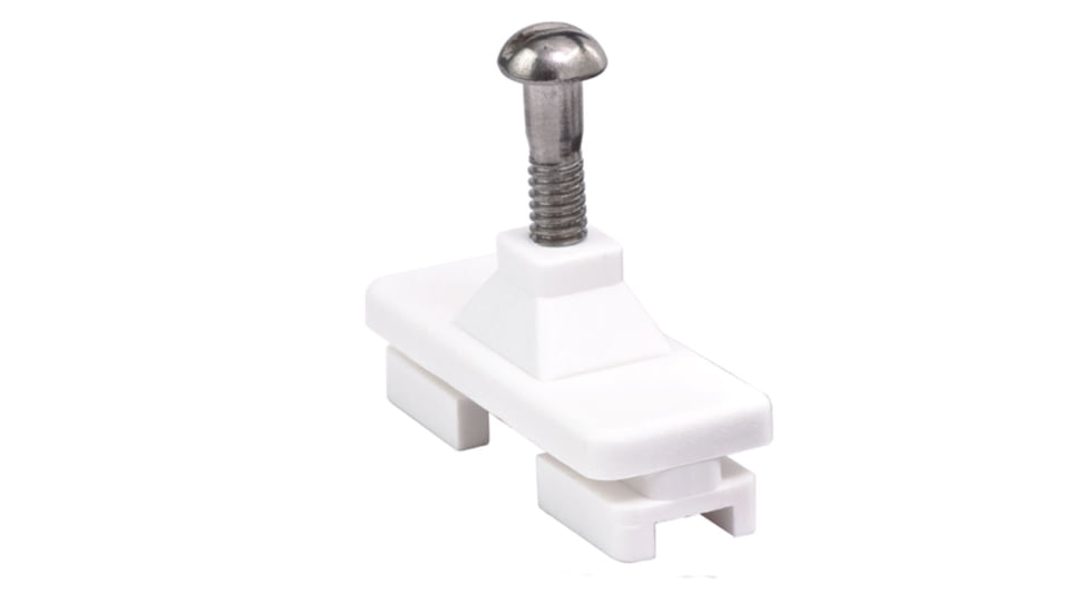 Sea-Dog Deck Hinge Slide Track Mount Hinge Fitting, Port/Star - 0.850 Track, White, 273286-1