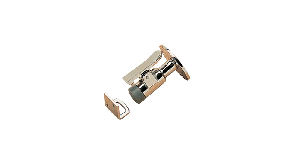 Sea-Dog Door Stop &amp; Catch - Chrome - 2&quot; 77593
