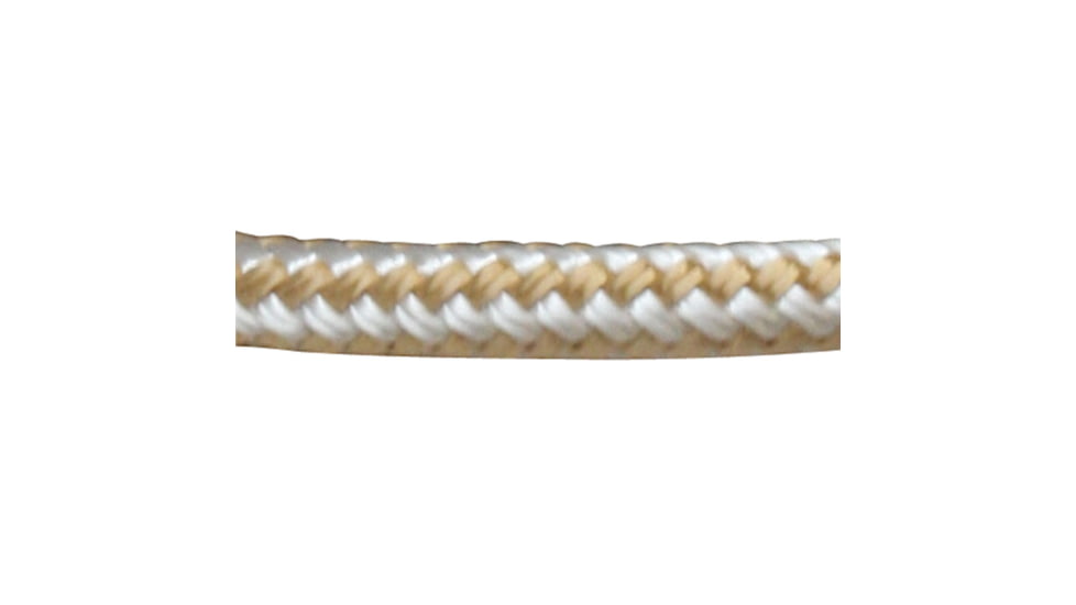 Sea-Dog Double Braided Nylon Dock Line - 3/8in x 10ft, Gold/White, 302110010G/W-1