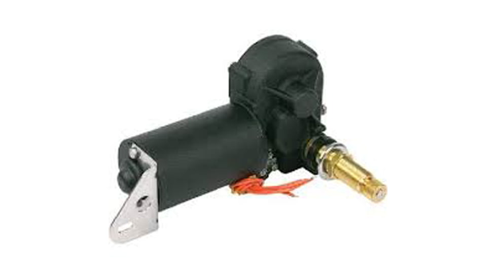 Sea-Dog MRV Wiper Motor - 110 deg Sweep, 1.5in Shaft Length, Black, 412111B-3