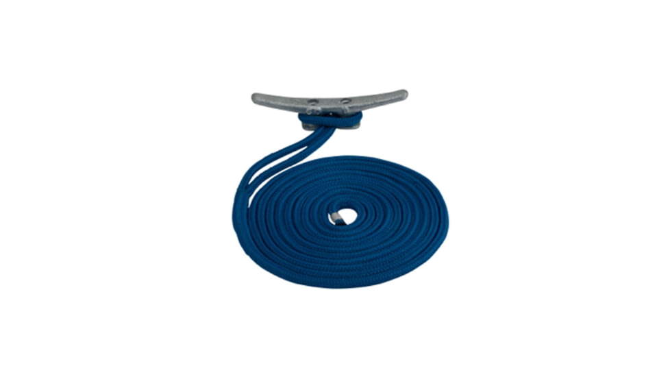 Sea-Dog Premium Double Braided Fender Line - 3/8in x 6', Green, 302110006GN-1