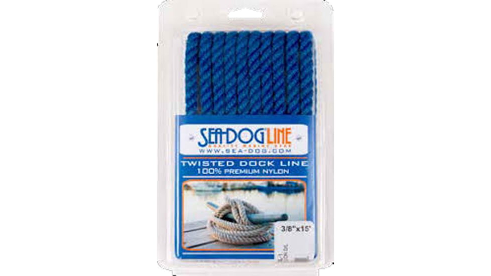 Sea-Dog Premium Double Braided Nylon Bulk Cordage - 3/8in x 600', Navy, 302110600NV