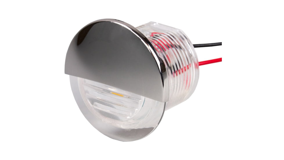 Sea-Dog Round LED Flush Mount Courtesy Light, White, 401270-1