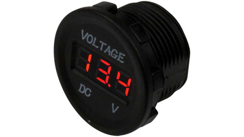 Sea-Dog Round Voltage Meter - 6V-30V 77910