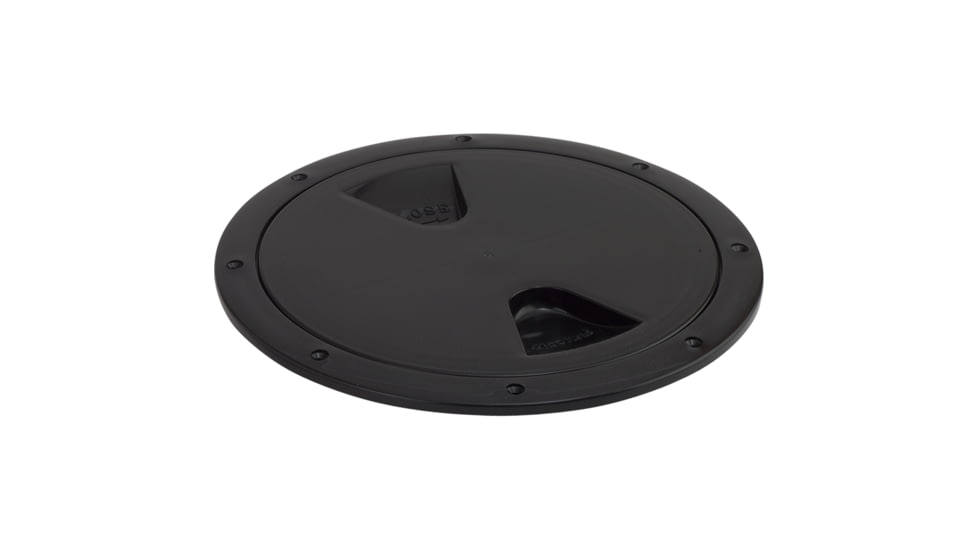 Sea-Dog Screw-Out Deck Plate - Black - 5" 77429