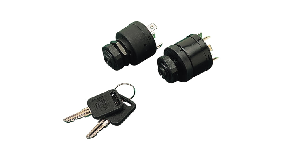 Sea-Dog Sea Dog Four Position Magneto Style Ignition Switch 13/16in 7 Terminals Acc Off Ign Start Choke, 420386-1
