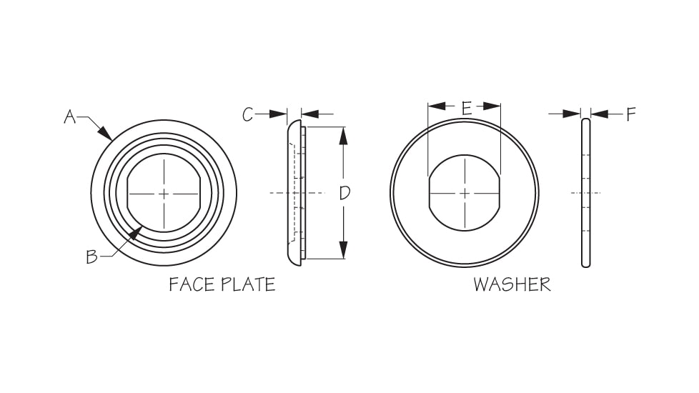 Sea-Dog Sea Dog Instrument Hole Adapter For Sockets And Meters, 426101-1