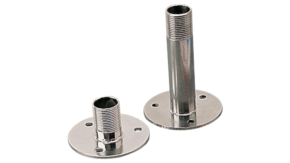 Sea-Dog Sea Dog Stainless Steel Fixed Antenna Base 4 1/4in Height x 3in Base Diameter, 329515-1