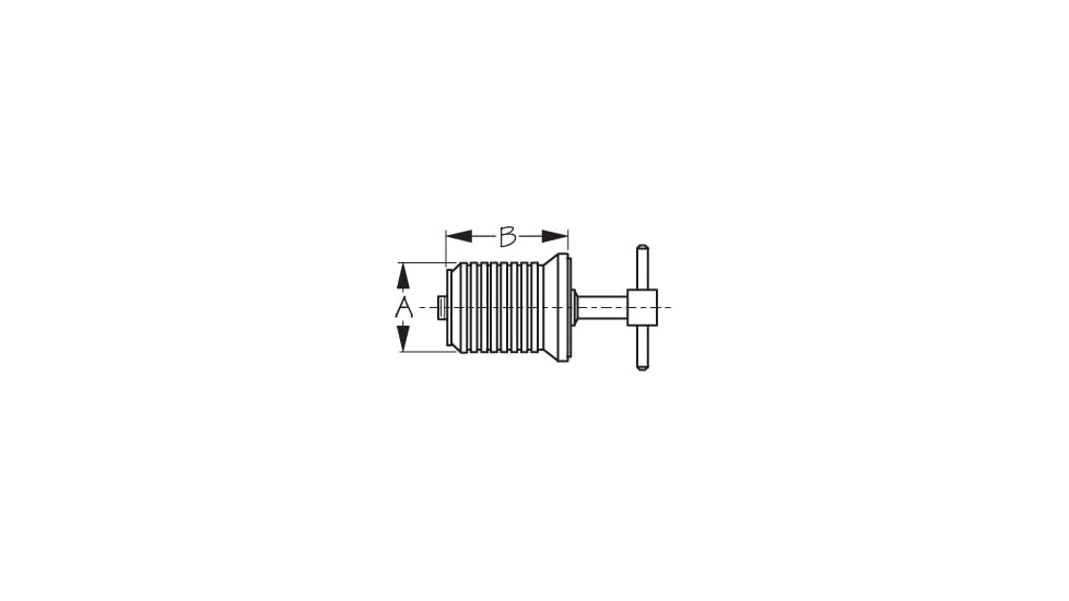 Sea-Dog Sea Dog Stainless Steel T Handle Drain Plug 1, 1in, 520085-1
