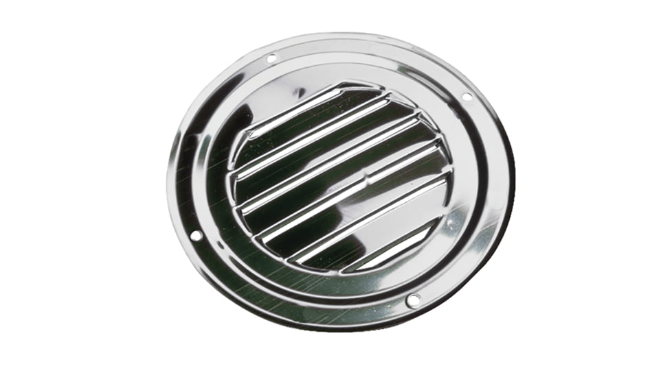 Sea-Dog Stainless Steel Round Louvered Vent - 5&quot; 77416