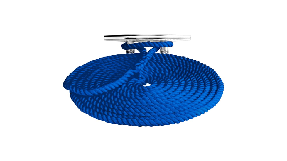 Sea-Dog Twisted Nylon Dock Line - 3/8" x 15' - Blue 77220