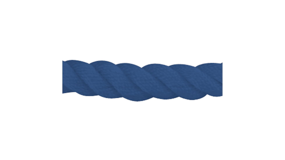 Sea-Dog Twisted Nylon Dock Line - 3/8in x 25ft, Blue, 301110025BL-1