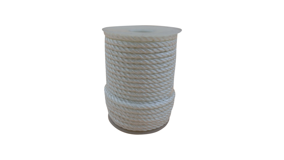 Sea-Dog Twisted Nylon Rope Spool - 3/8in x 600, White, 301110600WH