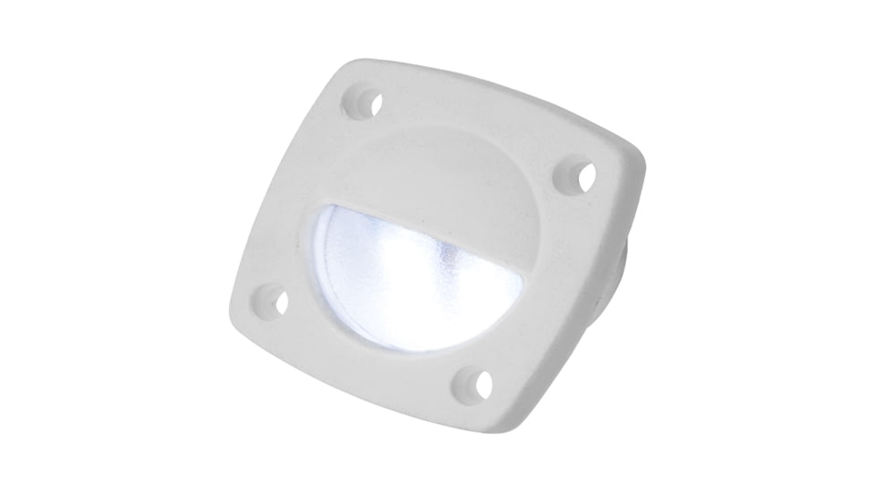 Sea-Dog Utility LED White Light w/ Faceplate, White, 401321-1