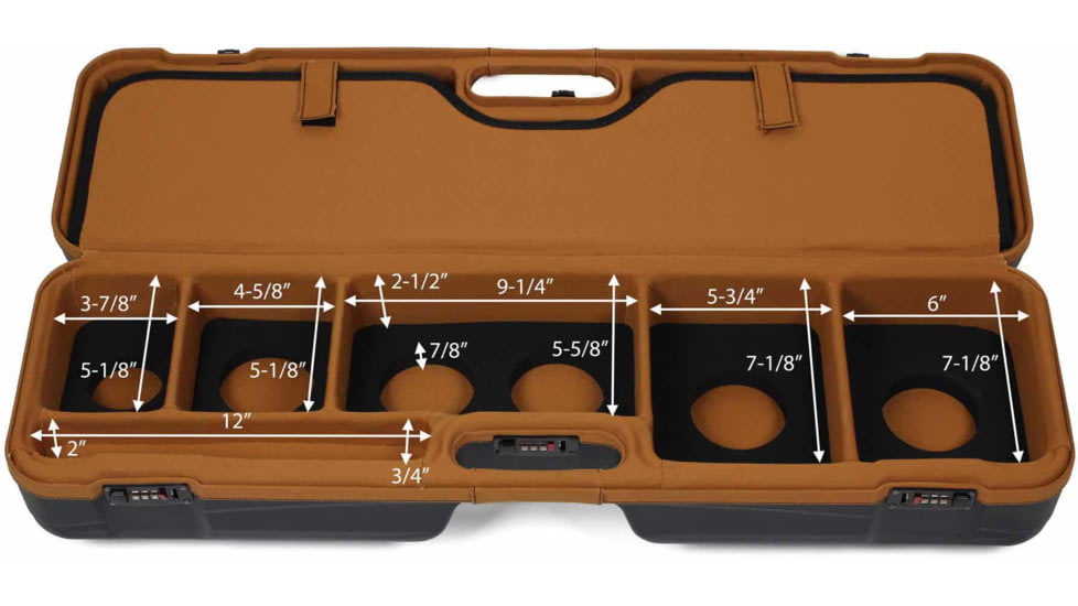 Sea Run Expedition Classic Fly Fishing Rod Travel Case, 9.5 FT Rod, Green/Tan, 16201LXP/5998