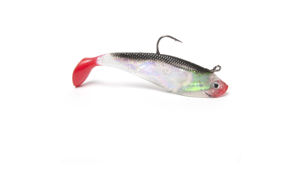 Sea Striker 4" Rigged Swim Shad 4 Pack, SSWMSHD4-05