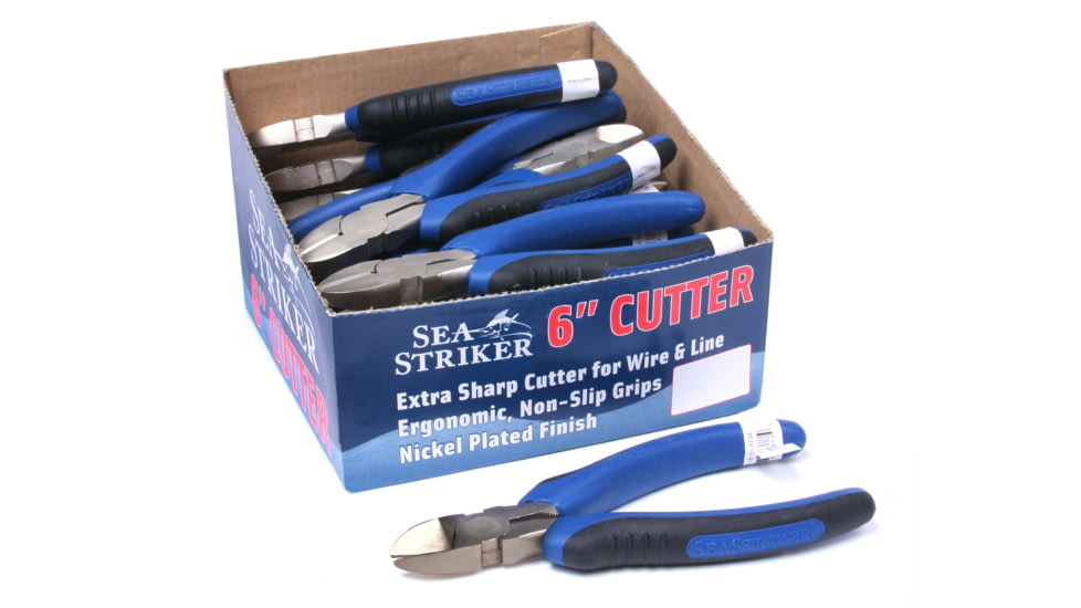 Sea Striker 6" Cutters Nickel Finish 18Pk, NC6-18