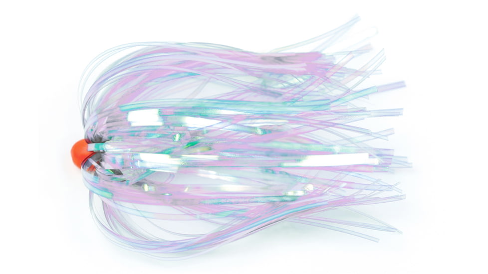 Sea Striker Ballyhoo Duster, 4", 1/4 oz Red Head, Pearl Skirtescent, FD342PRL