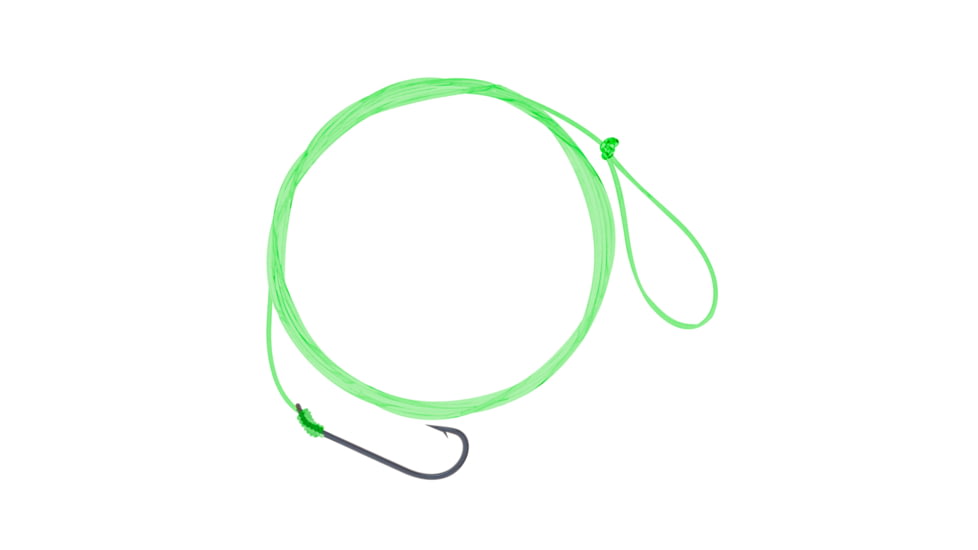 Sea Striker Black Fish Blackfish 12&quot; 80lb leader #5 hook, SSBLS1280-5